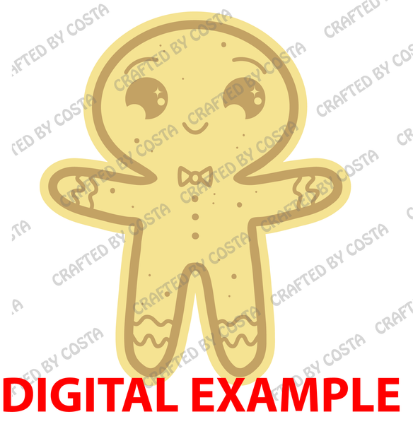 Kawaii Gingerbread