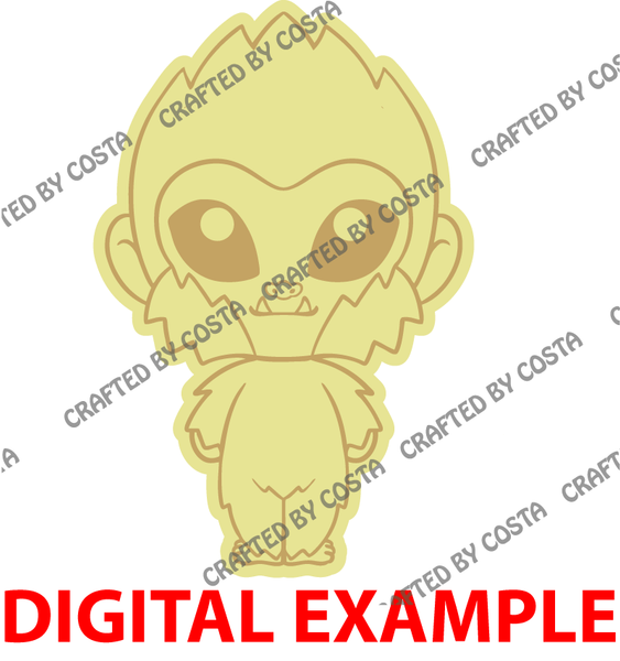 Crypt Chibi Bigfoot