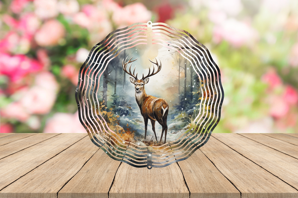 Deer Wind Spinner