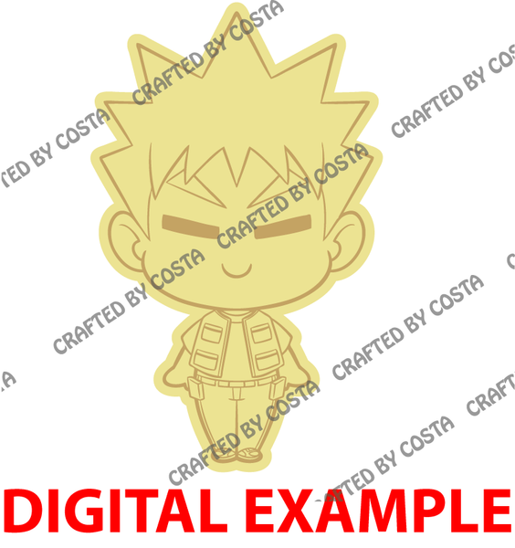 Poke Chibi Brock