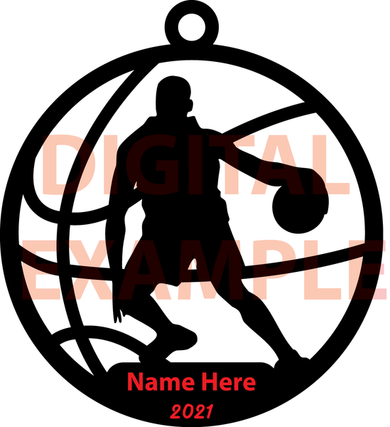 Basketball Player 2021 Ornament