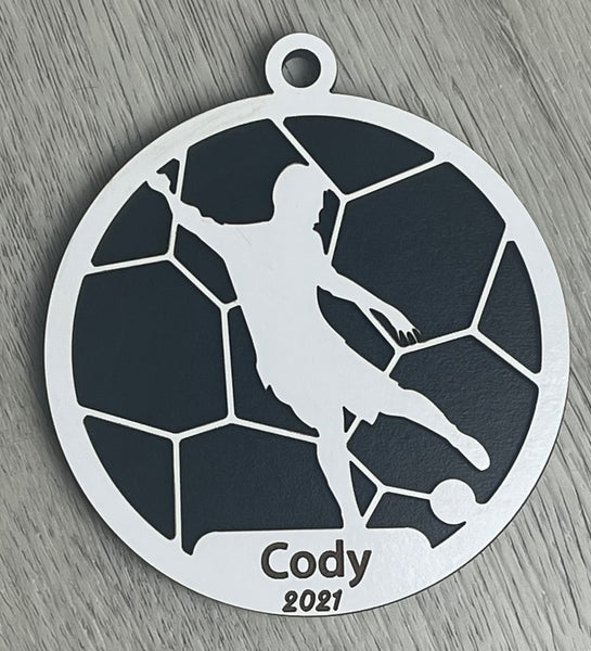 Soccer Player 2021 Ornament